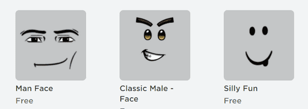 43 Roblox Faces And Their Codes  Free And Cheap Included - Game